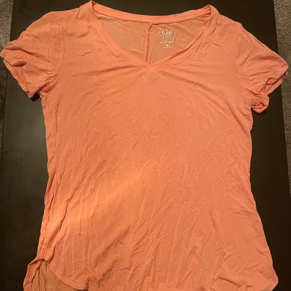 Peach long T-shirt